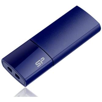 USB memory stick - Silicon Power flash drive 8GB Ultima U05, blue - quick order from manufacturer