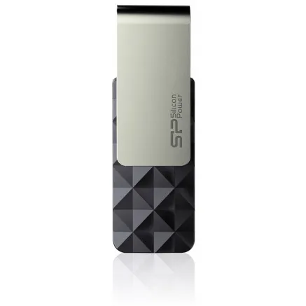 Silicon Power zibatmiņa 16GB Blaze B30 USB 3.0, melna