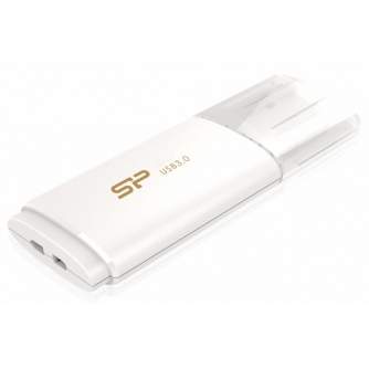 Zibatmiņas - Silicon Power zibatmiņa 16GB Blaze B06 USB 3.0, balta - ātri pasūtīt no ražotāja