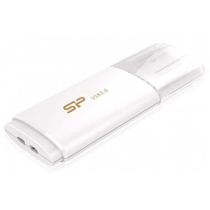 Zibatmiņas - Silicon Power zibatmiņa 64GB Blaze B06 USB 3.0, balta - ātri pasūtīt no ražotāja
