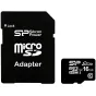 Memory Cards - Silicon Power memory card microSDHC 16GB Elite + adapter - quick order from manufacturer