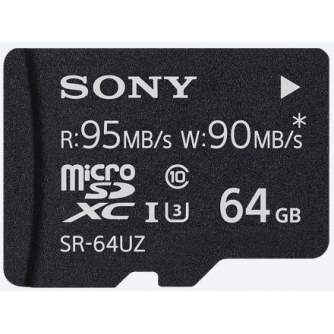 Карты памяти - Sony memory card microSDXC 64GB Expert UHS-I U3 Class 10 - быстрый заказ от производителя