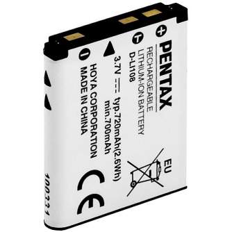 Kameru akumulatori - Pentax battery D-LI108 - ātri pasūtīt no ražotāja