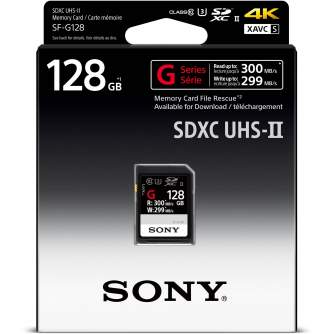 Atmiņas kartes - Sony memory card SDXC 128GB Professional UHS-II Class 10 - ātri pasūtīt no ražotāja
