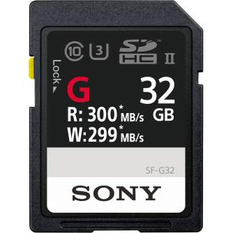 Sony memory card SDXC 32GB Professional UHS-II Class 10
