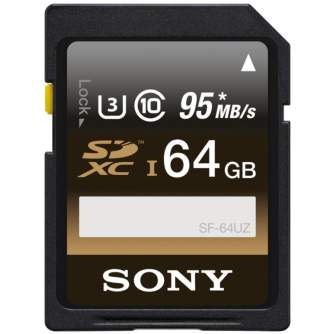 Карты памяти - Sony memory card SDXC 64GB Professional U3 Class 10 - быстрый заказ от производителя
