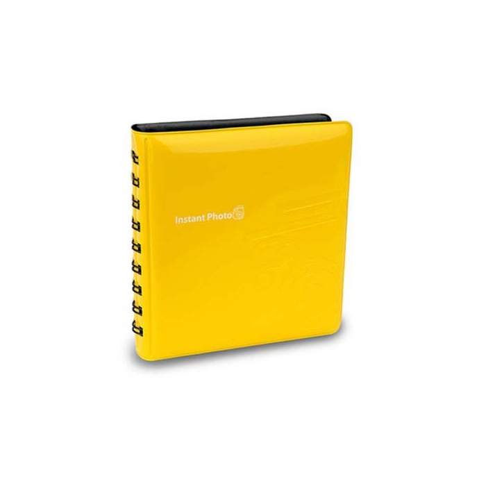 Photo Albums - Fujifilm Instax album Mini, yellow - quick order from manufacturer