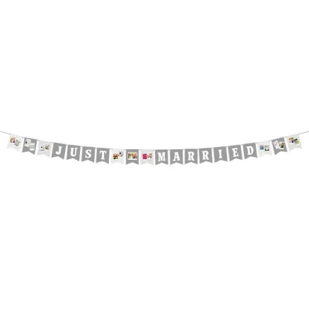 Fujifilm Instax photo garland Just Married
