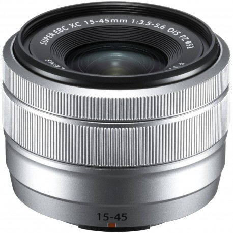 Объективы - Fujifilm Fujinon XC 15-45mm f/3.5-5.6 OIS PZ lens, silver - быстрый заказ от производителя