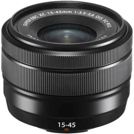 Fujifilm Fujinon XC 15-45mm f/3.5-5.6 OIS PZ lens, black