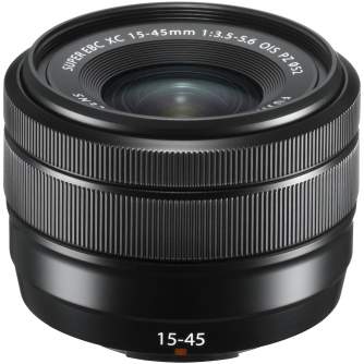 Объективы - Fujifilm Fujinon XC 15-45mm f/3.5-5.6 OIS PZ lens, black - быстрый заказ от производителя