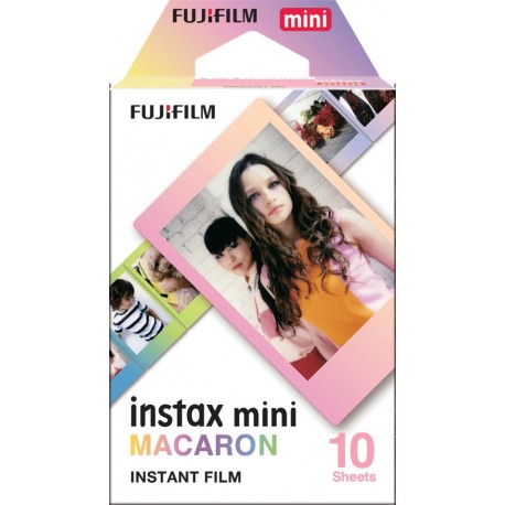 Instantkameru filmiņas - Fujifilm Colorfilm Instax Mini Macaron (10PK) - perc šodien veikalā un ar piegādi