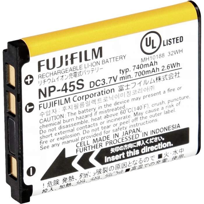 Camera Batteries - Fujifilm battery NP-45S - quick order from manufacturer
