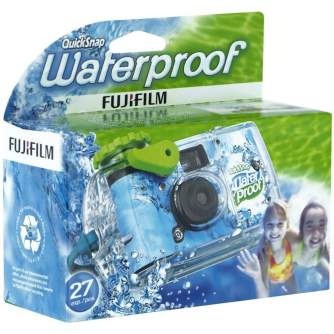 Film Cameras - FUJIFILM QuickSnap MARINE, waterproof (10m), single-use camera 800/135/27 - quick order from manufacturer