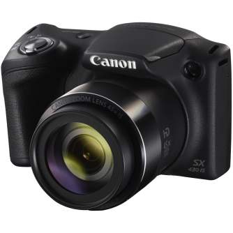 Kompaktkameras - Canon PowerShot SX430 IS, melns - ātri pasūtīt no ražotāja