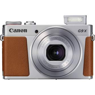 Kompaktkameras - Canon PowerShot G9 X Mark II, silver - ātri pasūtīt no ražotāja