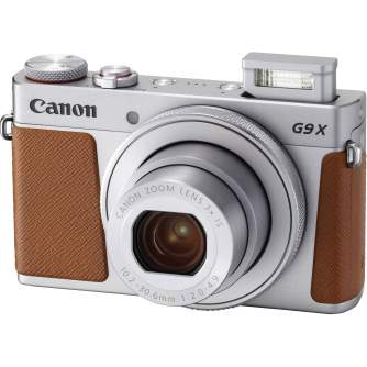 Компактные камеры - Canon PowerShot G9 X Mark II, silver - быстрый заказ от производителя