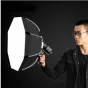 Аксессуары для вспышек - Bresser Super Quick Octagon Speedlite Softbox 90 cm - быстрый заказ от производителя