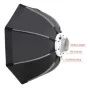 Аксессуары для вспышек - Bresser Super Quick Octagon Speedlite Softbox 90 cm - быстрый заказ от производителя