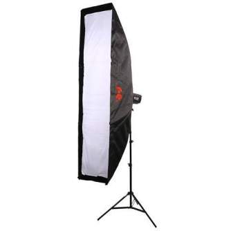 Softboxes - Falcon Eyes Softbox 40x180 cm + Honeycomb Grid FER-SB40180HC - quick order from manufacturer