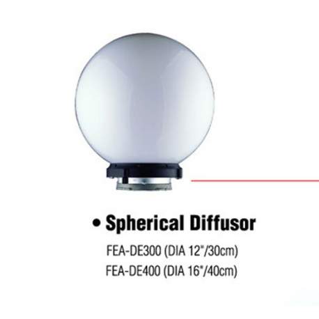 Falcon Eyes Diffusor Ball FEA-DB300 Ш 30 cm - Насадки для света