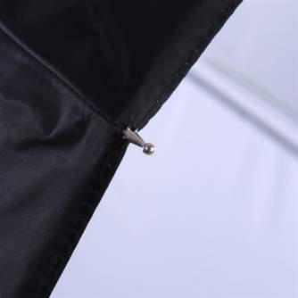 Umbrellas - Falcon Eyes Umbrella UR-48WB White/Black 122 cm - quick order from manufacturer