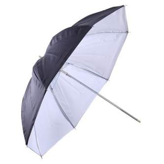 Umbrellas - Falcon Eyes Umbrella UR-60WB White/Black 152 cm - quick order from manufacturer