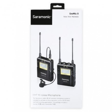 Mikrofoni - SARAMONIC UWMIC9 (TX9+RX9) - perc šodien veikalā un ar piegādi