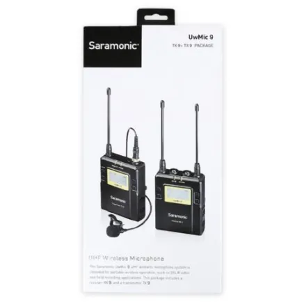 Saramonic Lavalier Microphone Set UwMic9 TX9 + RX9 UHF Wireless