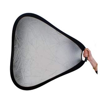 Foldable Reflectors - StudioKing Grip Reflector Silver/White CRGSW60 60 cm - quick order from manufacturer