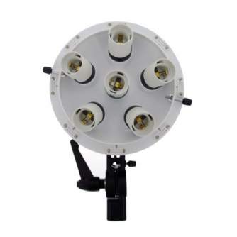Флуоресцентное освещение - Falcon Eyes Lamp + Softbox 60x60cm LHD-B628FS 6x28W - быстрый заказ от производителя