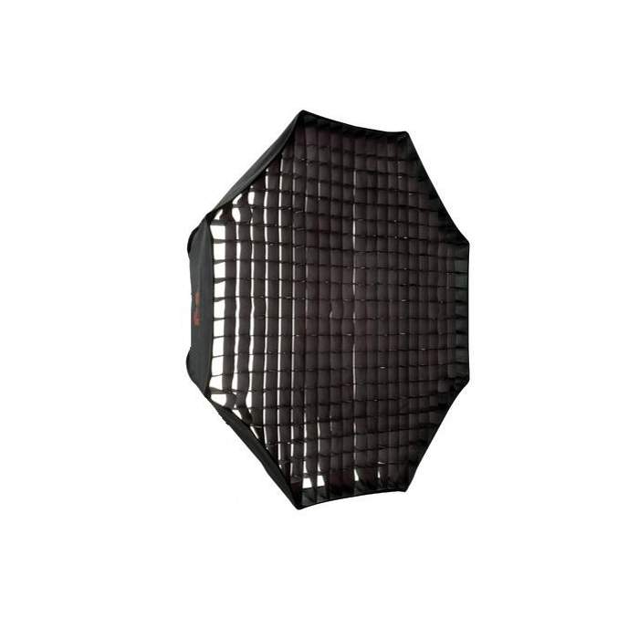 Softboksi - Falcon Eyes Octabox 120 cm + Honeycomb Grid FER-OB12HC - ātri pasūtīt no ražotāja