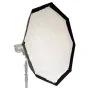Softboksi - Falcon Eyes Foldable Octabox + Honeycomb Grid FEOB-11HC 110 cm - perc šodien veikalā un ar piegādi