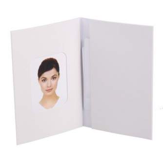 Photo Frames - Benel Photo Benel Passport Photo Wallets White 500 Pcs. - quick order from manufacturer