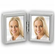 Photo Frames - Zep Double Photo Frame 8735DL Silver 2x 3,5x4,5 cm - quick order from manufacturerPhoto Frames - Zep Double Photo Frame 8735DL Silver 2x 3,5x4,5 cm - quick order from manufacturer