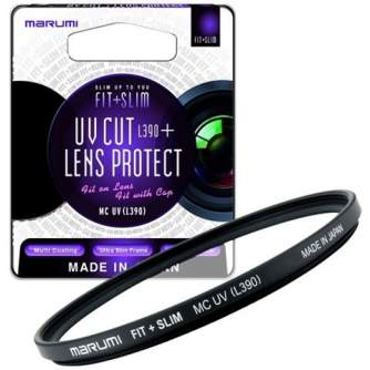 UV фильтры - Marumi Slim Fit UV Filter 55 mm - купить сегодня в магазине и с доставкой