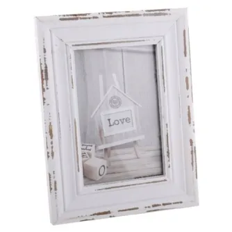 Foto rāmis - Zep Wooden Photo Frame SY957W Rivoli White 13x18 cm - ātri pasūtīt no ražotāja