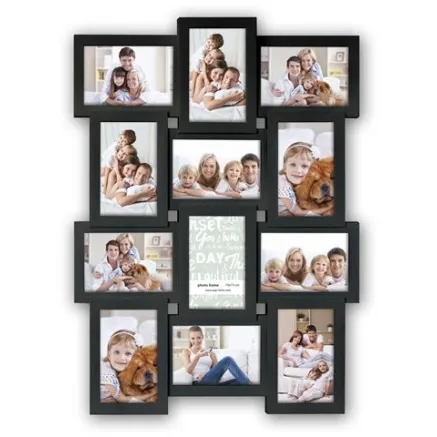 Zep Collage Photo Frame PI02584 Black for 12 Photos