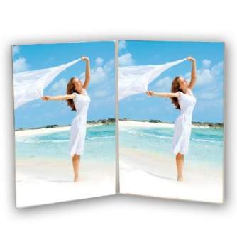 Photo Frames - Zep Double Photo Frame 730246 Acrylic Doppie 2x 10x15 cm - quick order from manufacturer