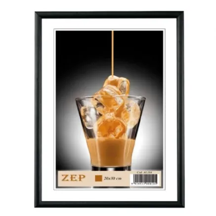 Zep Aluminum Photo Frame AL1B2 Black 13x18 cm