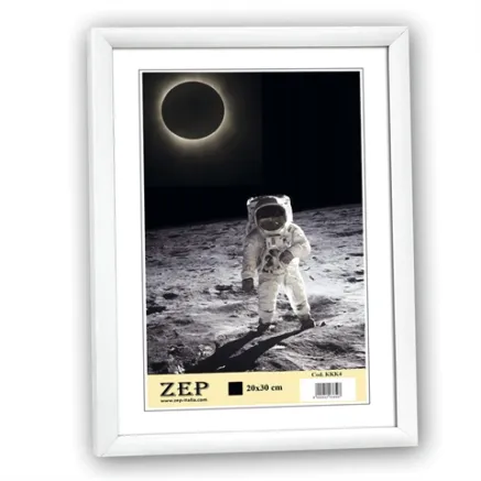 Zep Plastic Photo Frame KW1 White 10x15 cm