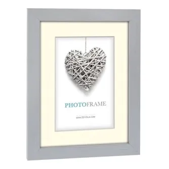 Foto rāmis - Zep Wooden Photo Frame V32462 Regent 2 Grey 7x10 / 10x15 cm - ātri pasūtīt no ražotāja