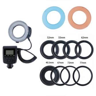 Ring Light - StudioKing Macro LED Ring Lamp with Flash RL-130 - quick order from manufacturer