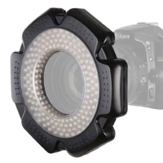 On-camera LED light - StudioKing Macro LED Ring Lamp Dimmable RL-160 - quick order from manufacturer