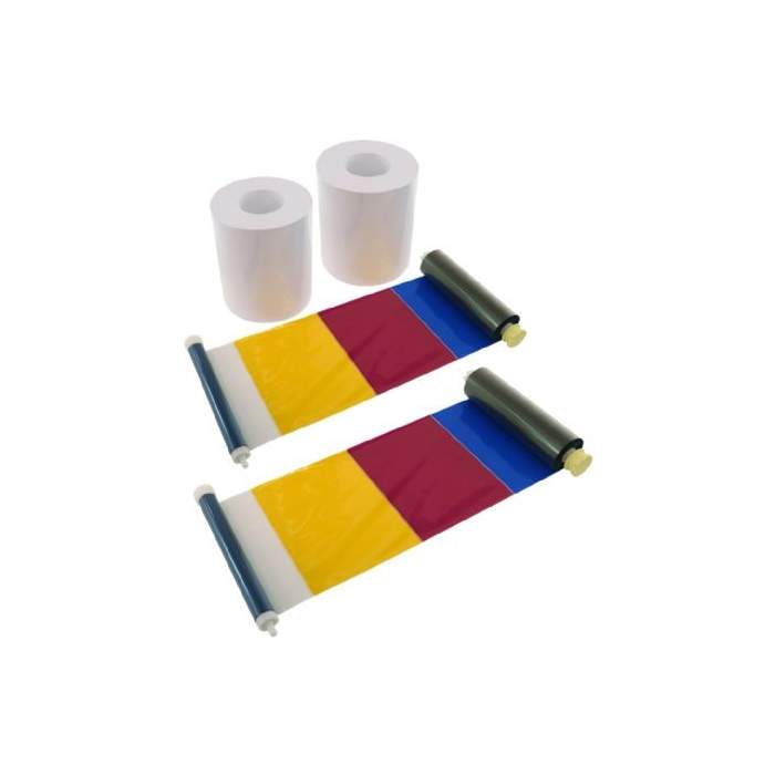 Photo paper for printing - DNP Paper 2 Rolls а 400 prints. 10x15 Perforated at 10x10 cm for DS620 - quick order from manufacturer