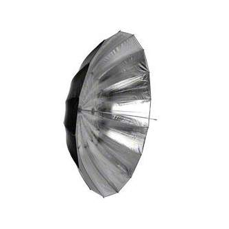 Umbrellas - walimex Reflex Umbrella black/silver 2 lay., 150cm - quick order from manufacturer