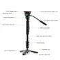 Моноподы - Nest Video Monopod NT-329M H145 cm - быстрый заказ от производителя