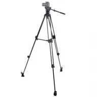 Video Tripods - Nest Video Tripod NT-670 + Fluid Damped Pan Head - quick order from manufacturerVideo Tripods - Nest Video Tripod NT-670 + Fluid Damped Pan Head - quick order from manufacturer