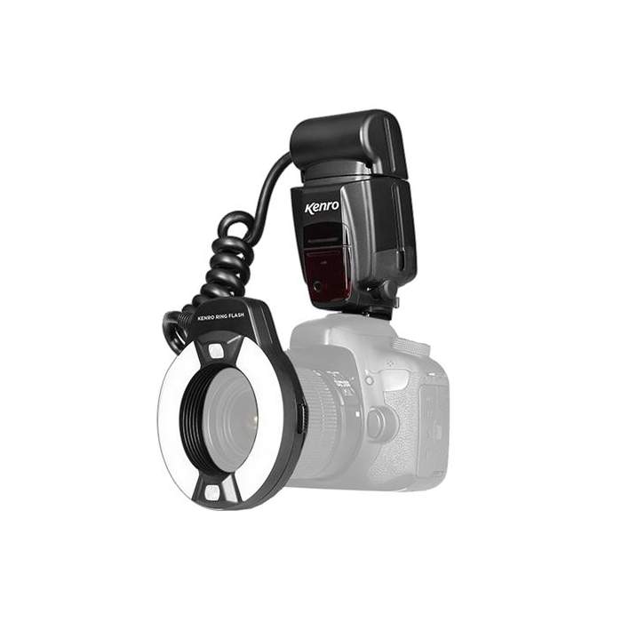 Кольцевые вспышки - Kenro TTL Macro Ring Flash KFL201C for Canon - купить сегодня в магазине и с доставкой