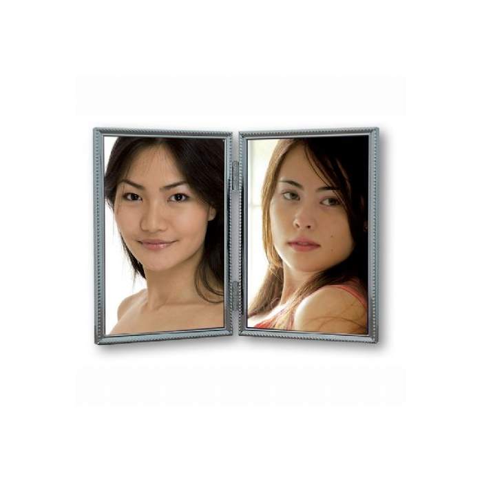 Photo Frames - Zep Double Photo Frame 120DS04-4R Silver 2x 10x15 cm - quick order from manufacturer